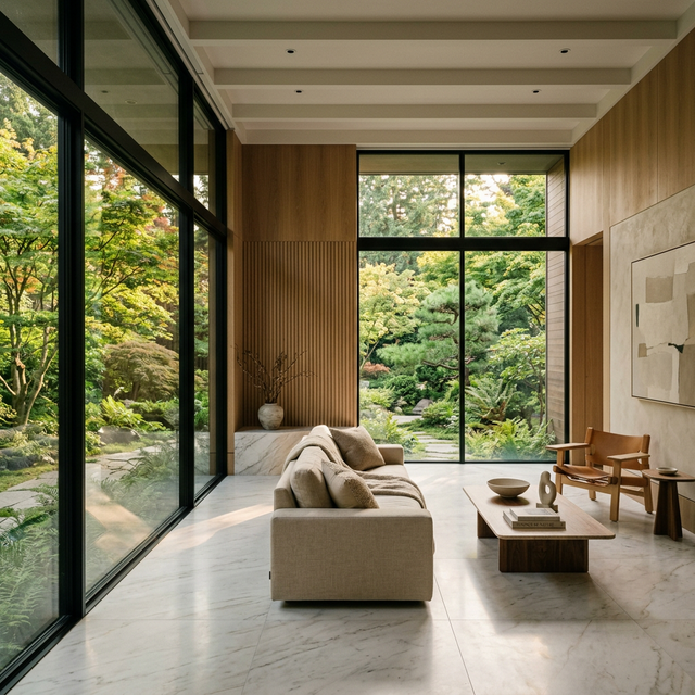 Phòng khách thiết kế tối giản